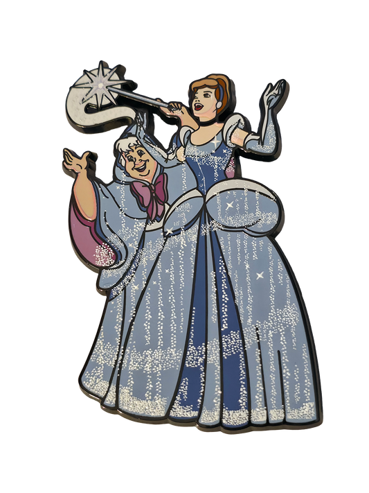 Fairy Godmother Transforming Cinderella - Rare